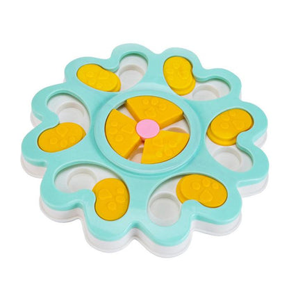 Interactive Dog Treat Puzzle Bowl – Slow-Feed IQ Toy for Smarter, Healthier Mealtime