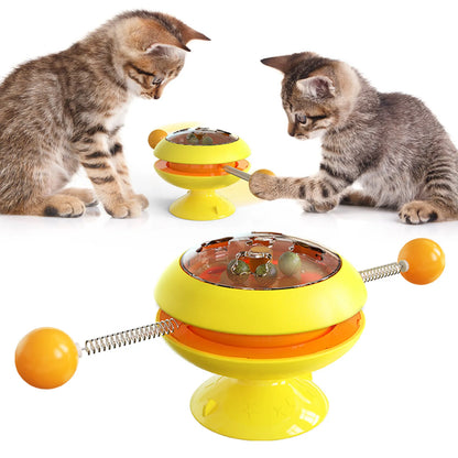 Nala™ Interactive Cat Toy with Spinning Balls and Catnip