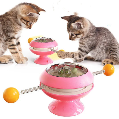 Nala™ Interactive Cat Toy with Spinning Balls and Catnip