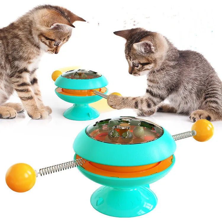 Nala™ Interactive Cat Toy with Spinning Balls and Catnip