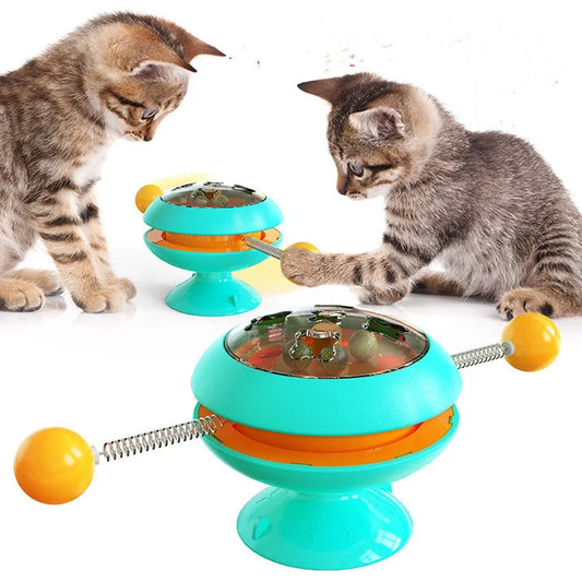 Nala™ Interactive Cat Toy with Spinning Balls and Catnip