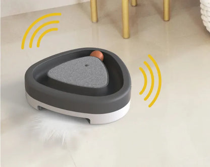 Milo Interactive Cat Toy with Scratching Board and Rolling Ball