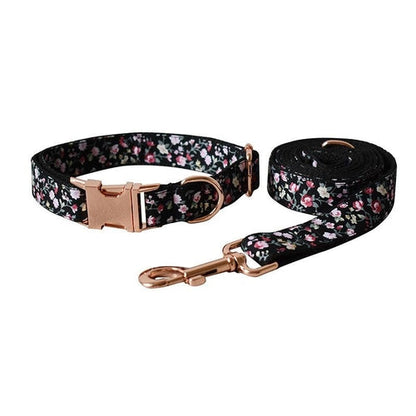 Floral Pet Leash & Collar Set – Stylish, Durable & Designed for Comfortable Walks
