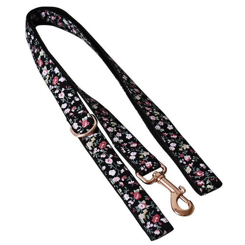 Floral Pet Leash & Collar Set – Stylish, Durable & Designed for Comfortable Walks