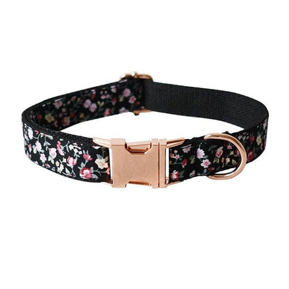 Floral Pet Leash & Collar Set – Stylish, Durable & Designed for Comfortable Walks