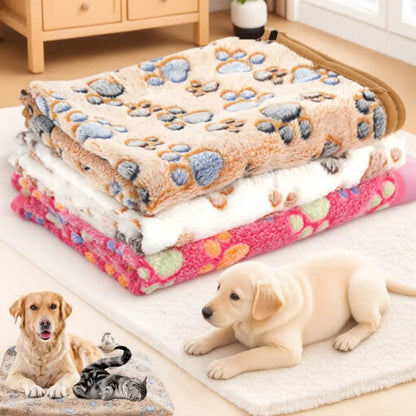 Teddy™ Thick Coral Fleece Dog Blanket Super Soft Warm Mat