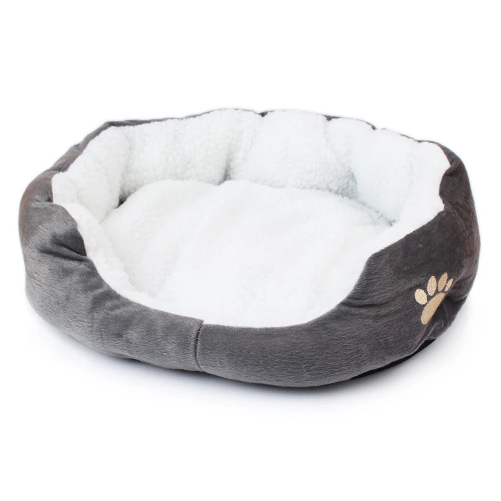 Milo™ Cozy Cave Bed – Soft Security for Small Dogs & Cats