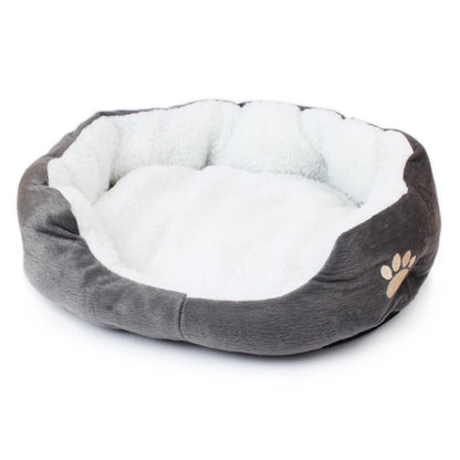Milo™ Cozy Cave Bed – Soft Security for Small Dogs & Cats