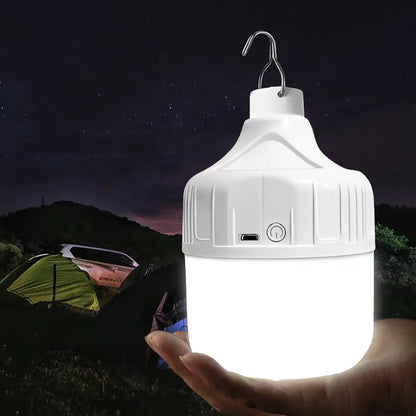Portable USB Rechargeable LED Camping Light for Outdoor and Emergency Use