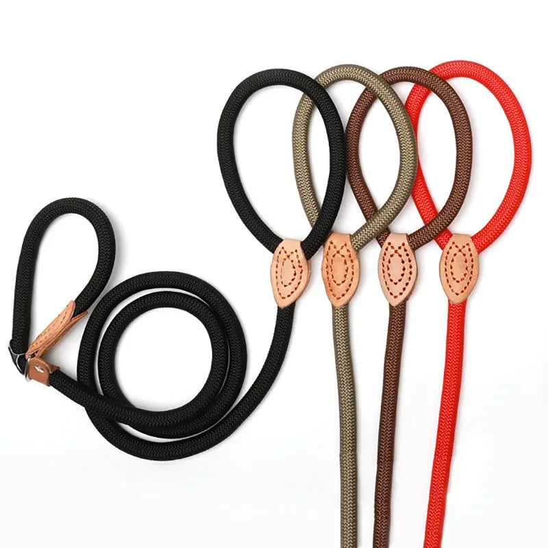 Simple Pro | Adjustable slip rope leash for training medium & large dogs