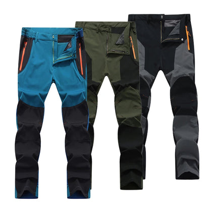 Men’s Quick-Dry Waterproof Hiking Pants for Camping, Climbing and Outdoor Adventures
