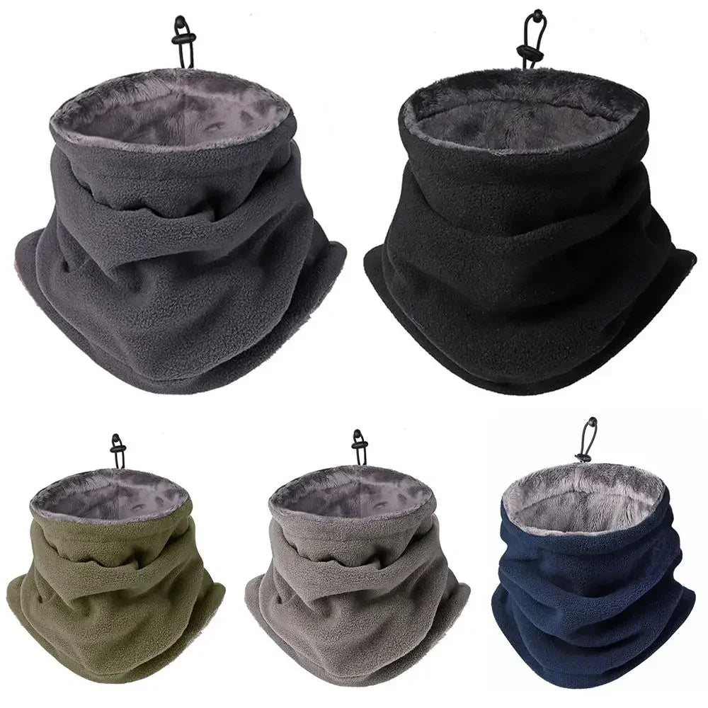 Winter Fleece Hiking Balaclava Neck Warmer for Men & Women Outdoor Sports
