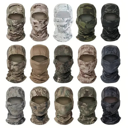 Camouflage Full Face Balaclava Mask for Cycling, Skiing and Outdoor Sports