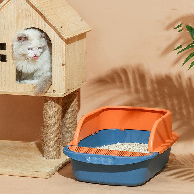 Fully Enclosed Cat Litter Box – Clean, Private & Odor-Controlled for Modern Homes