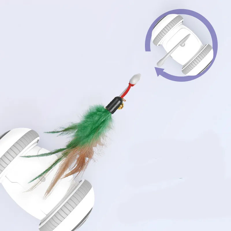 Simba™ Autonomous Feather Cat Toy with Lights and Sounds