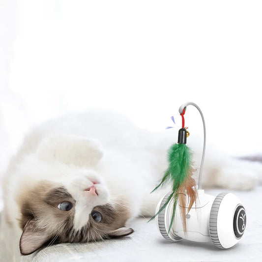 Simba™ Autonomous Feather Cat Toy with Lights and Sounds