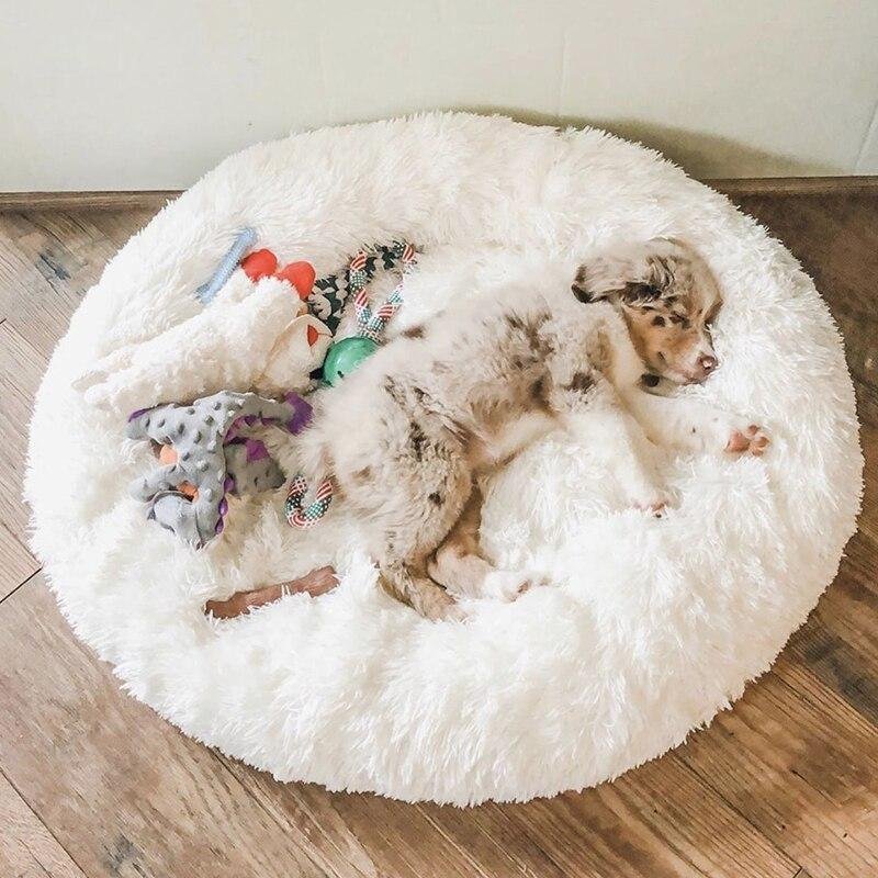Bella™ Plush Comfort Bed - Ultra-soft round bed for cozy, restful sleep