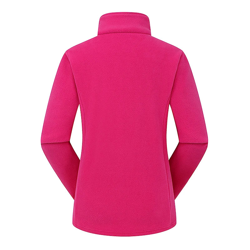 Women’s Windproof Fleece Jacket for Winter Hiking, Camping and Outdoor Sports
