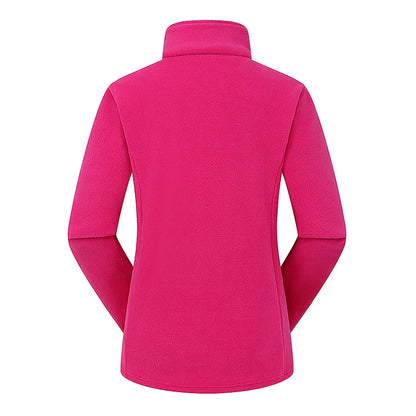 Women’s Windproof Fleece Jacket for Winter Hiking, Camping and Outdoor Sports