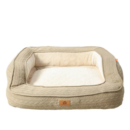 Rocky™ Ergonomic Dog Bed with Orthopedic Support and Washable Cover