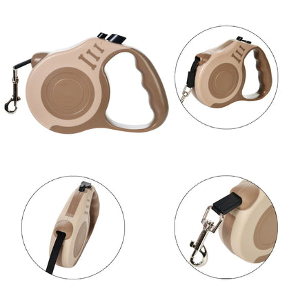 Rocky | Retractable dog leash with quick-release and smooth control