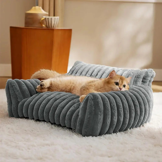 Oliver™ Memory Foam Pet Sofa – Luxury Comfort for Cats & Dogs