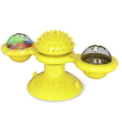Spinwhirl™ Interactive Cat Windmill Toy active & stress-free