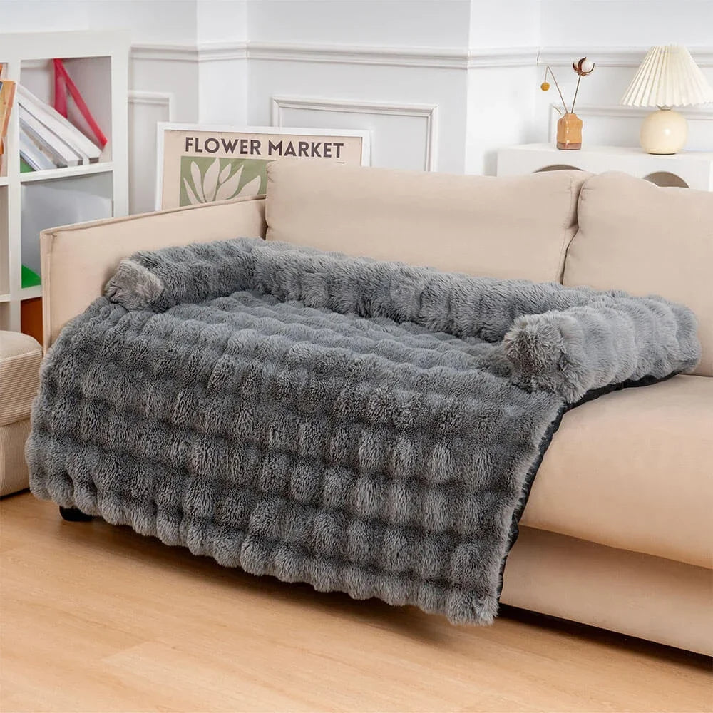 Milo™ Plush Pet Bed with Orthopedic Support and Ultra-Soft Fabric