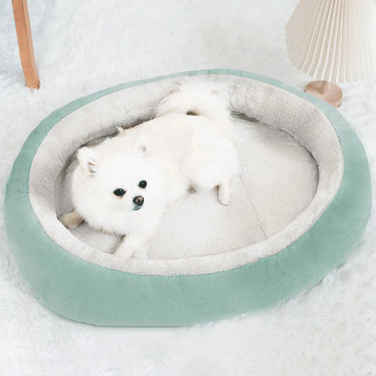 Oscar™ Plush Pet Bed – Cozy Comfort for Cats & Small Dogs