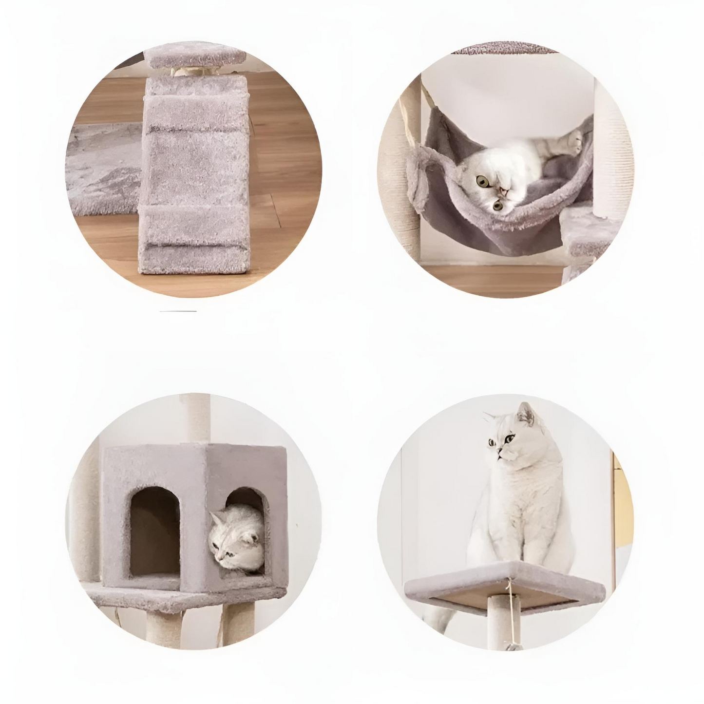 Milo™ Multi-Layer Cat Tree & Tower – Play, Rest & Scratch in One