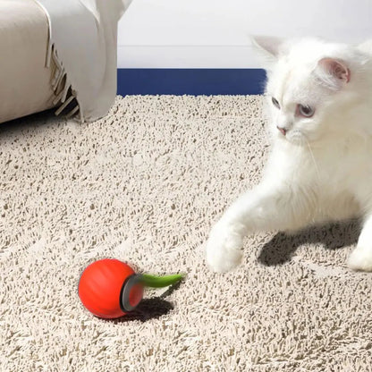 Automatic Moving Interactive Cat Toy Ball USB Rechargeable