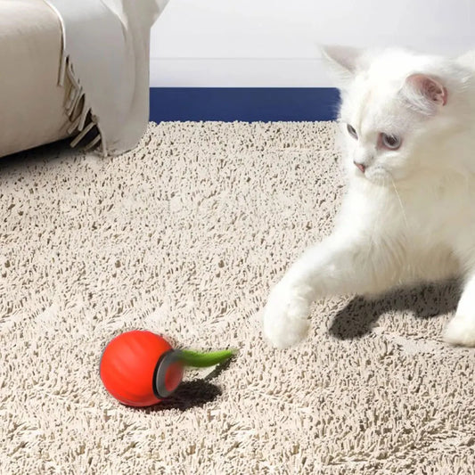 Automatic Moving Interactive Cat Toy Ball USB Rechargeable