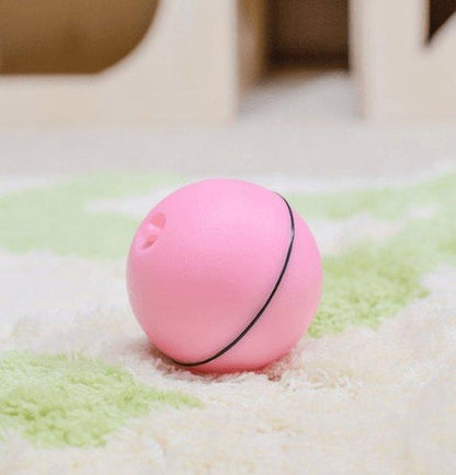 360° LED Interactive Cat Toy Ball – Smart Motion, Catnip Core & Rechargeable Design