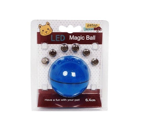 360° LED Interactive Cat Toy Ball – Smart Motion, Catnip Core & Rechargeable Design