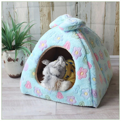 Nala™ Cozy Pet House – Warm & Secure Hideout for Cats and Small Dogs