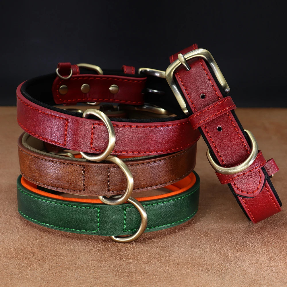 Milo Adjustable PU Leather Collar