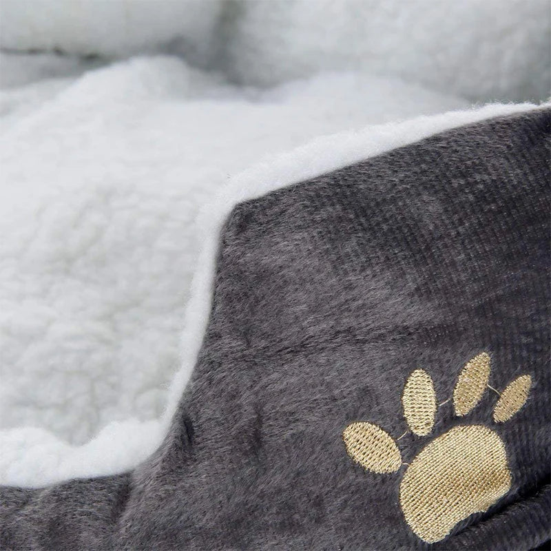 Milo™ Cozy Cave Bed – Soft Security for Small Dogs & Cats