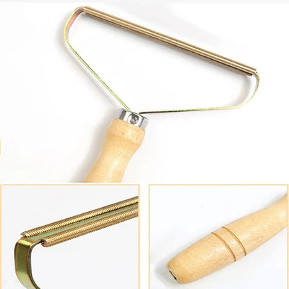 Pet Hair & Lint Remover Scraper – Reusable Anti-Fuzz Tool for Clothes & Carpets