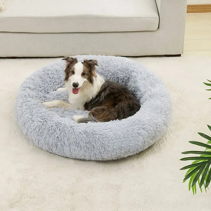Molly™ Long Plush Dog Bed – The Softest Retreat for Peaceful Sleep