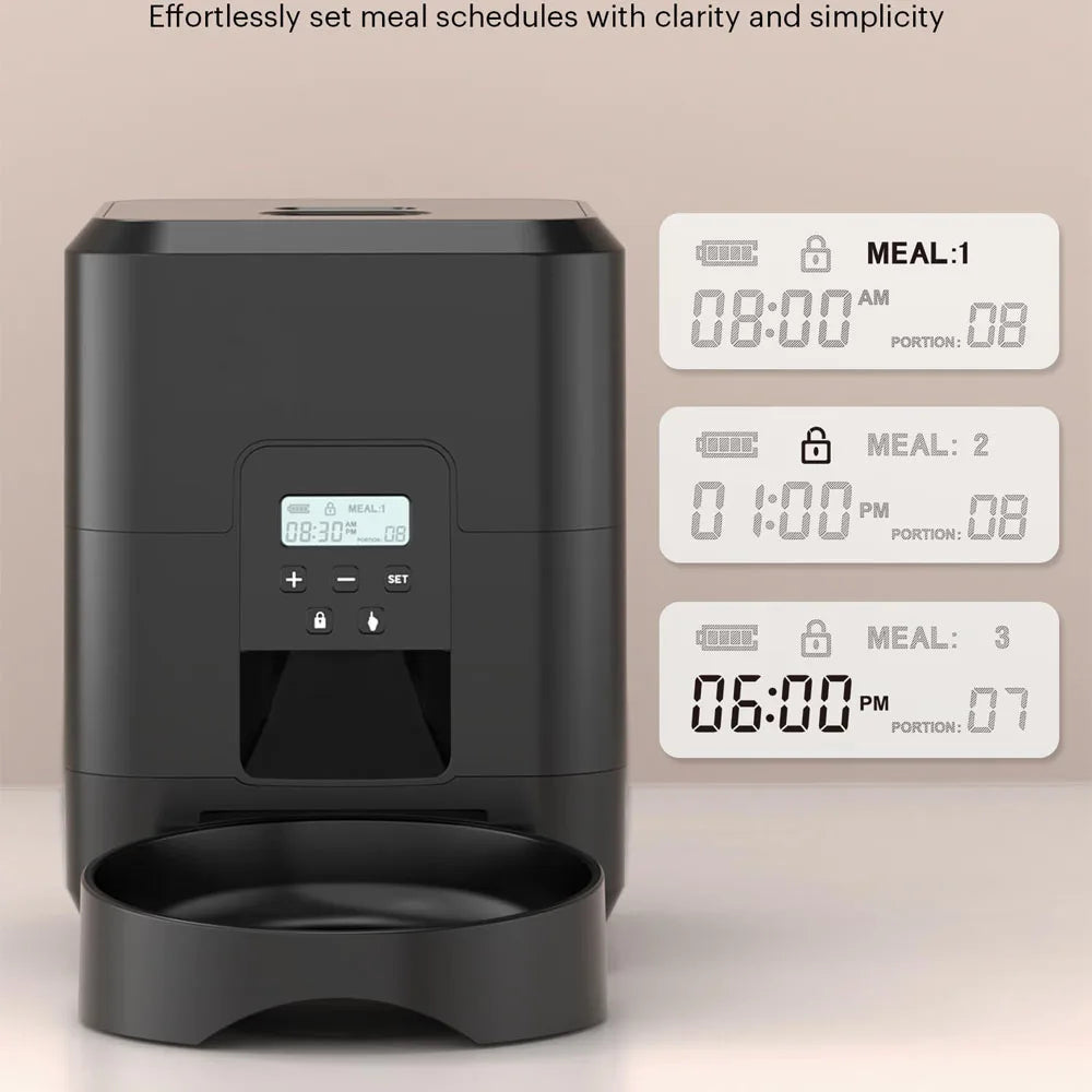 Milo™ Smart Pet Feeder Automatic Timed Food Dispenser For Dogs & Cats
