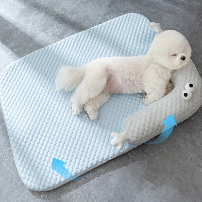 Sunny™ Cooling Pet Mat with Silk Surface and Soft Padding