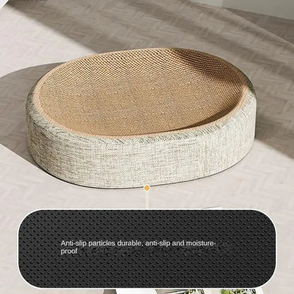 PurrLounge™ – Oval Cat Scratch Bed