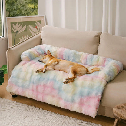 Milo™ Plush Pet Bed with Orthopedic Support and Ultra-Soft Fabric