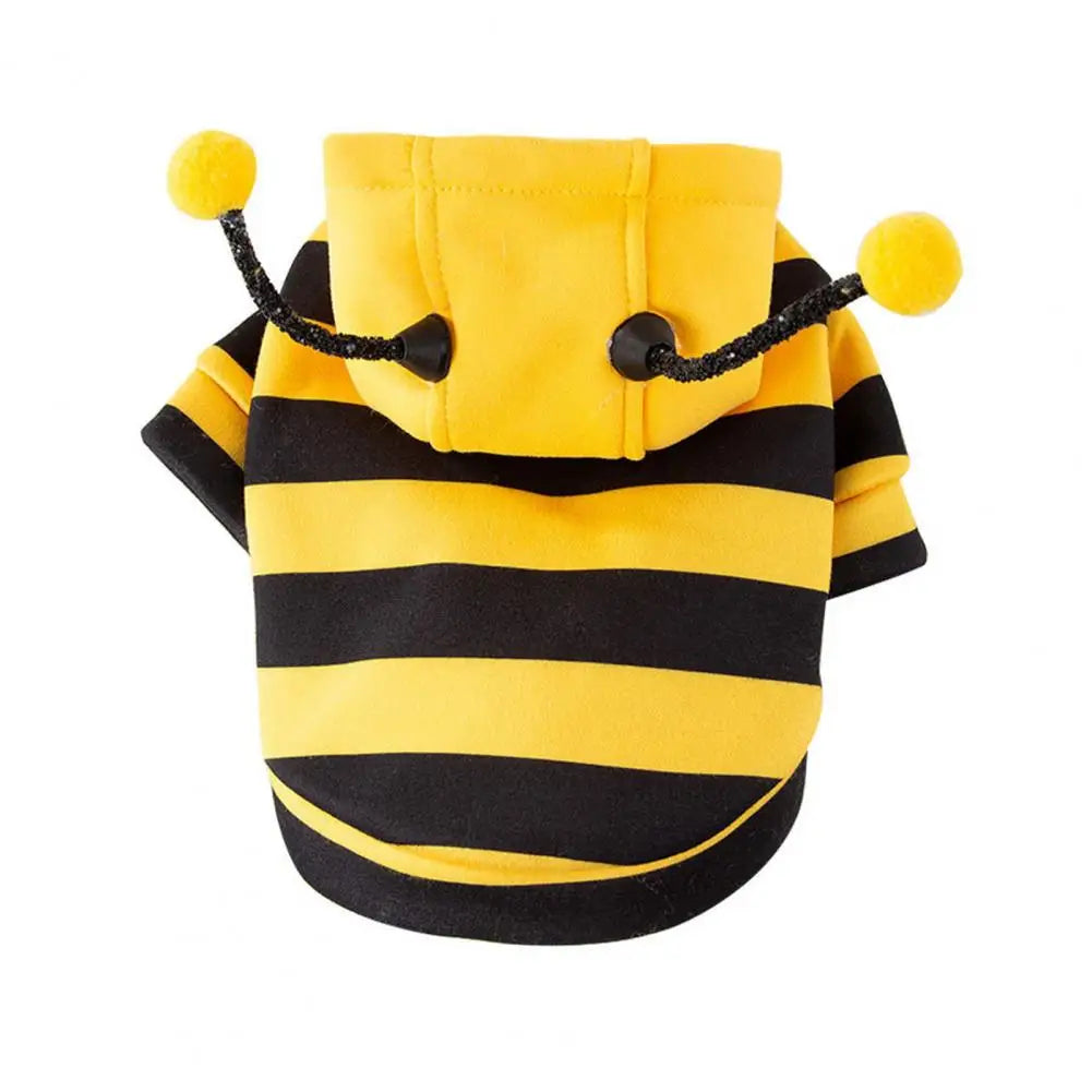 Bee Pet Hoodie – Adorable Warm Costume for Small and Medium Dogs & Cats