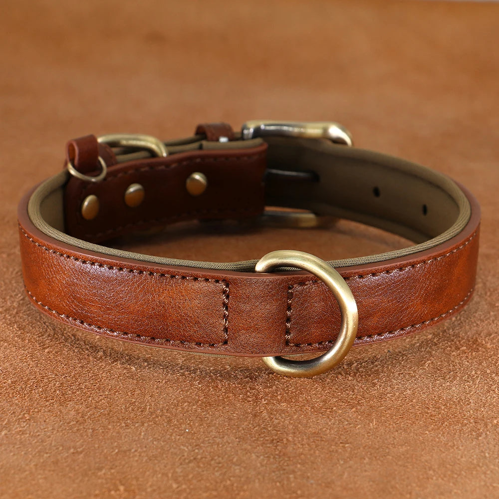 Milo Adjustable PU Leather Collar