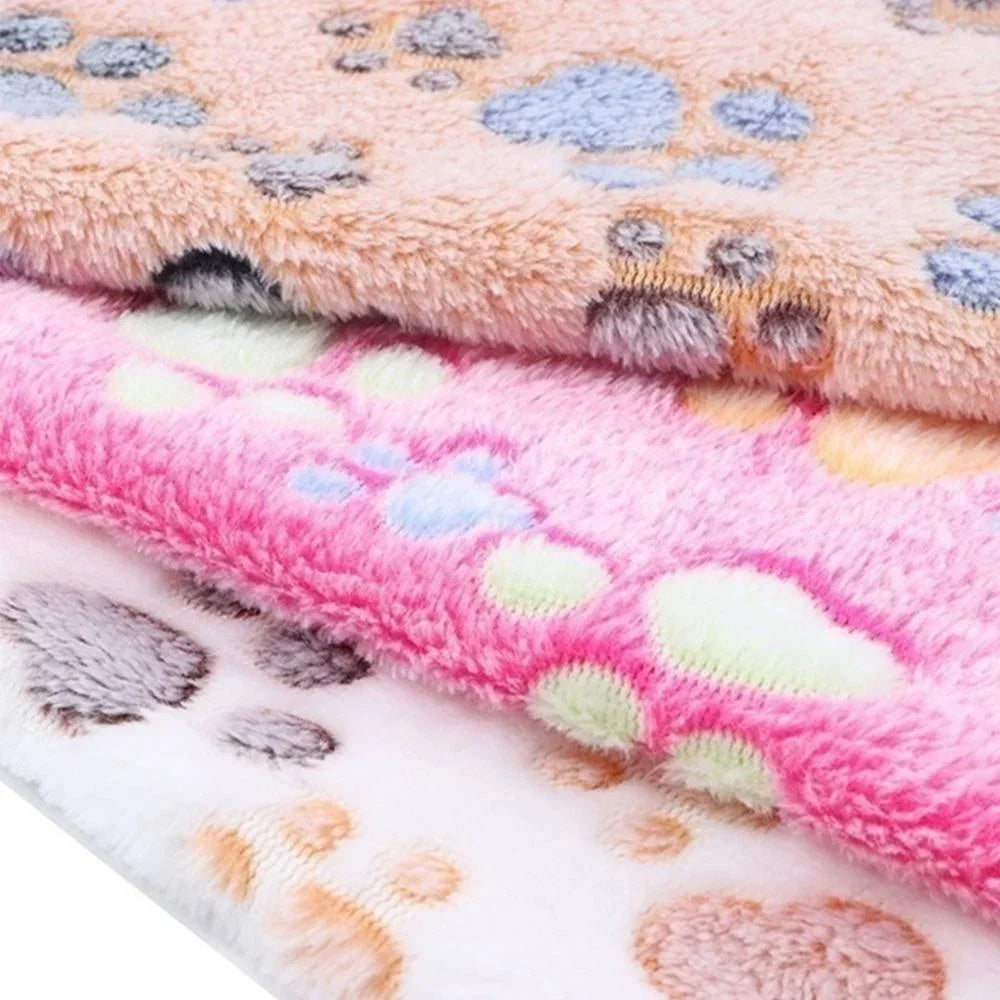 Teddy™ Thick Coral Fleece Dog Blanket Super Soft Warm Mat