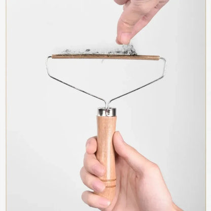 Pet Hair & Lint Remover Scraper – Reusable Anti-Fuzz Tool for Clothes & Carpets