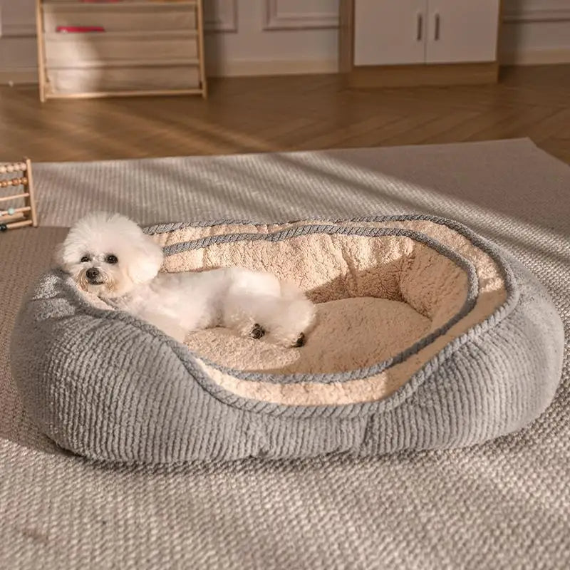 Daisy™ Deep Sleep Dog Bed – Plush Comfort for Dogs & Cats