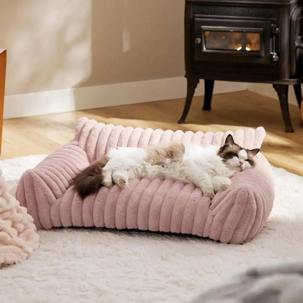 Oliver™ Memory Foam Pet Sofa – Luxury Comfort for Cats & Dogs