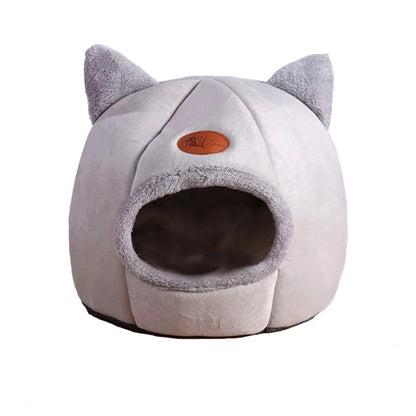 Luna™ Cozy Cave Bed - Enclosed Plush Hideaway For Warm And Secure Rest